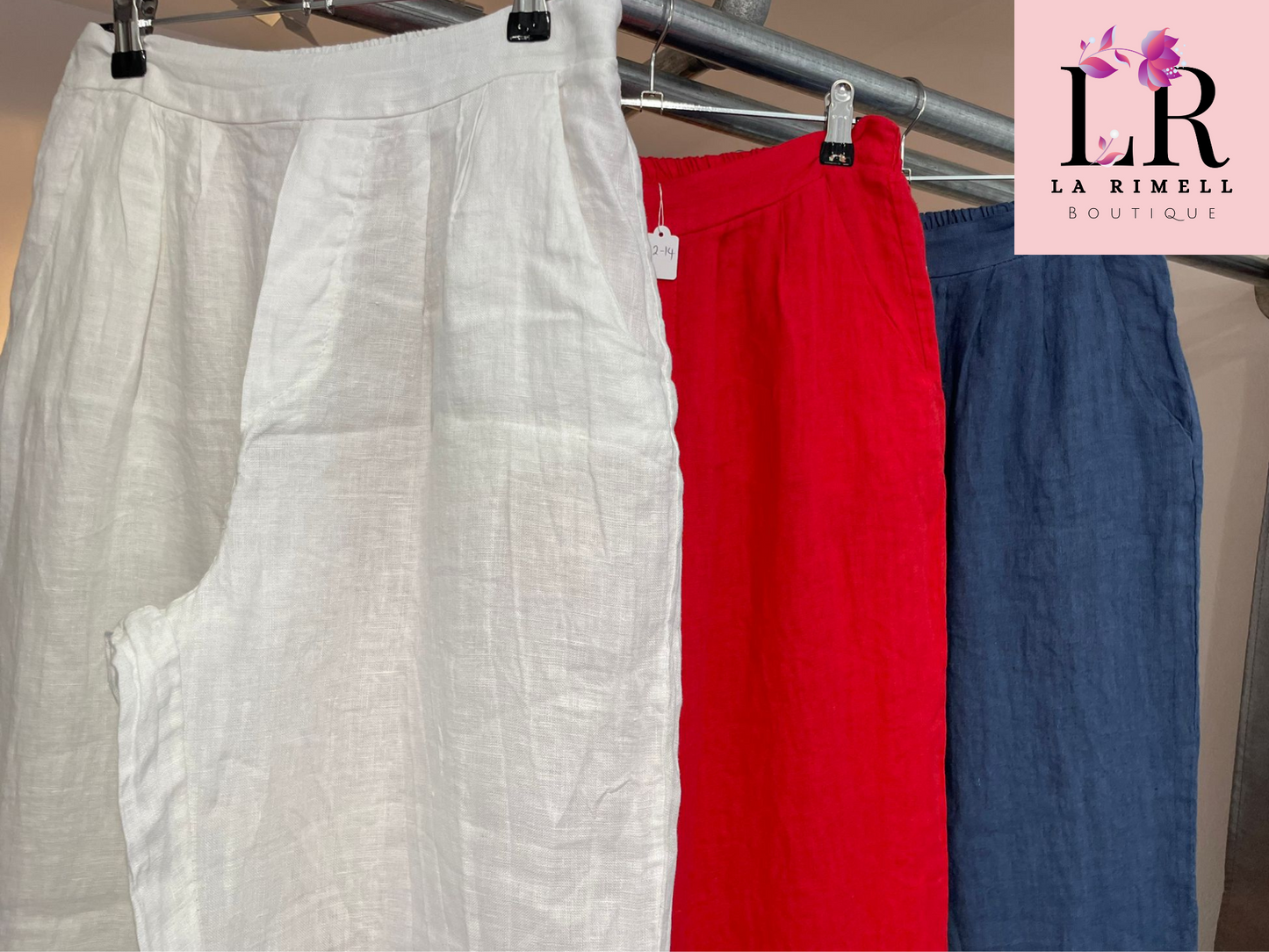 Linen trousers